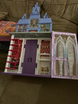 Empty frozen castle