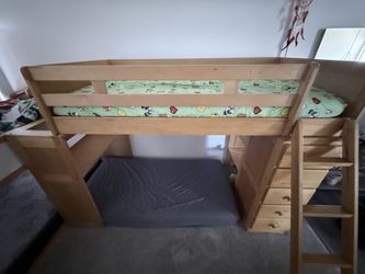 Bunk Bed With Mattresses 