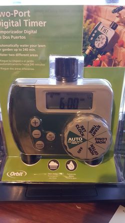 Brand New Two Port Digital Timer
