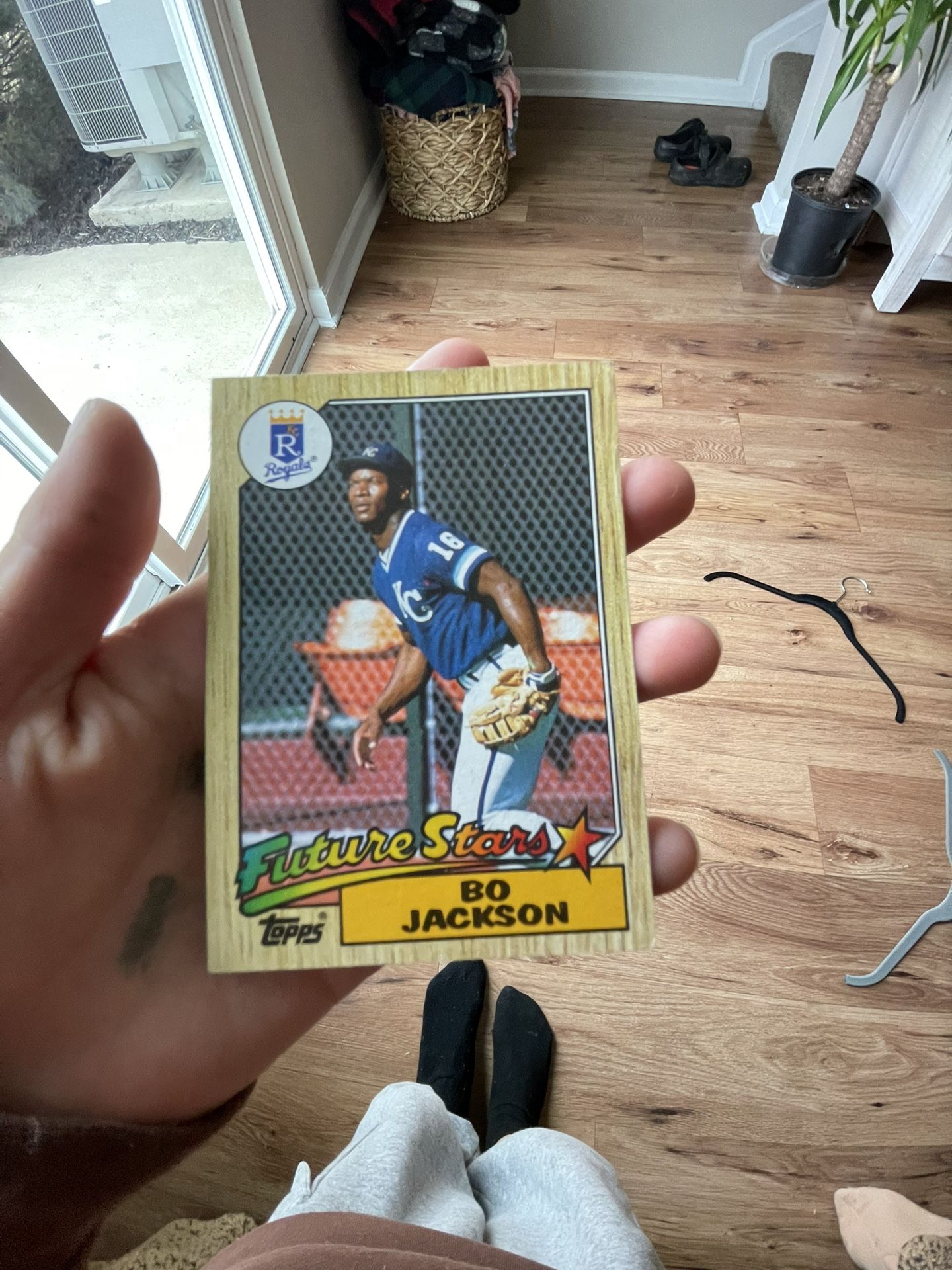 Bo Jackson Baseball Rookie Card