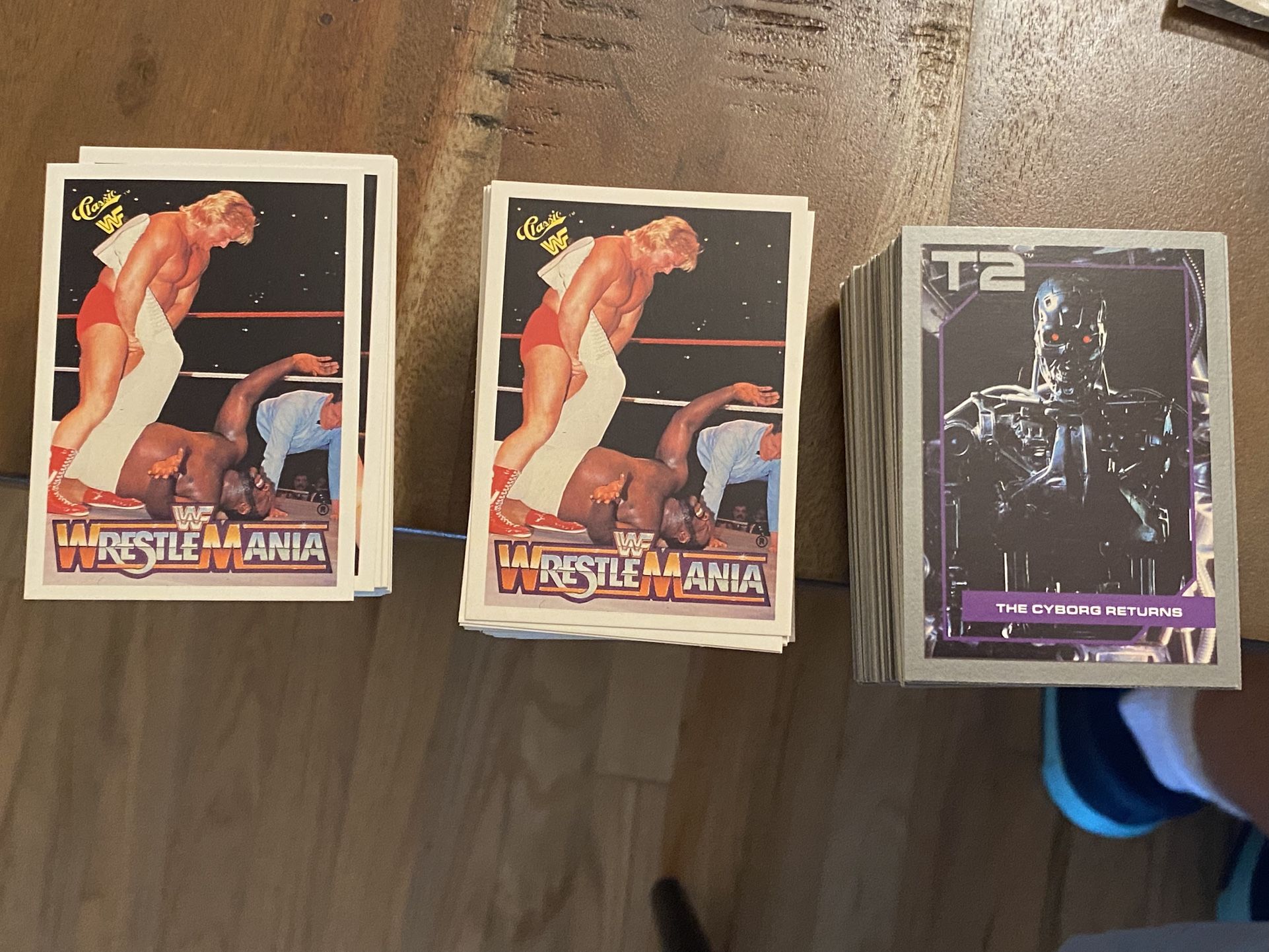 1990 Classic WWF Set & T2 Set