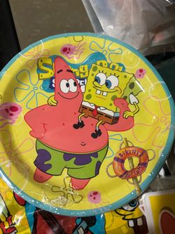 SpongeBob birthday decorations