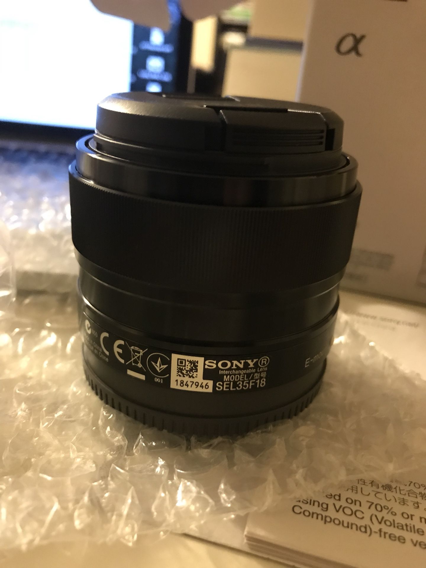 Comportamiento huevo rosado Sony SEL35F18 E35mm F 1.8 oss lens for Sale in Austin, TX - OfferUp