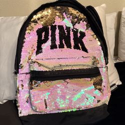 Pink Backpack Victoria Secret 