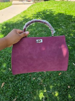Purple purse