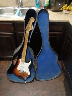 Fender Starcaster Electric Guitar with Hard Case