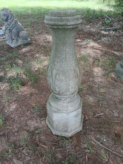 Concrete Bird Bath Base