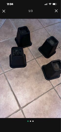 Bed Risers for dorm room bed - set of 4 all for 15.00 dollars