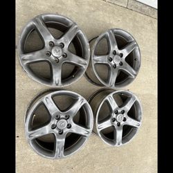 4 — 17x8 5x4.5 5x114.3 Stock Lexus Es300 Is300  Camry RAV4 Lexus  Wheels Rims
