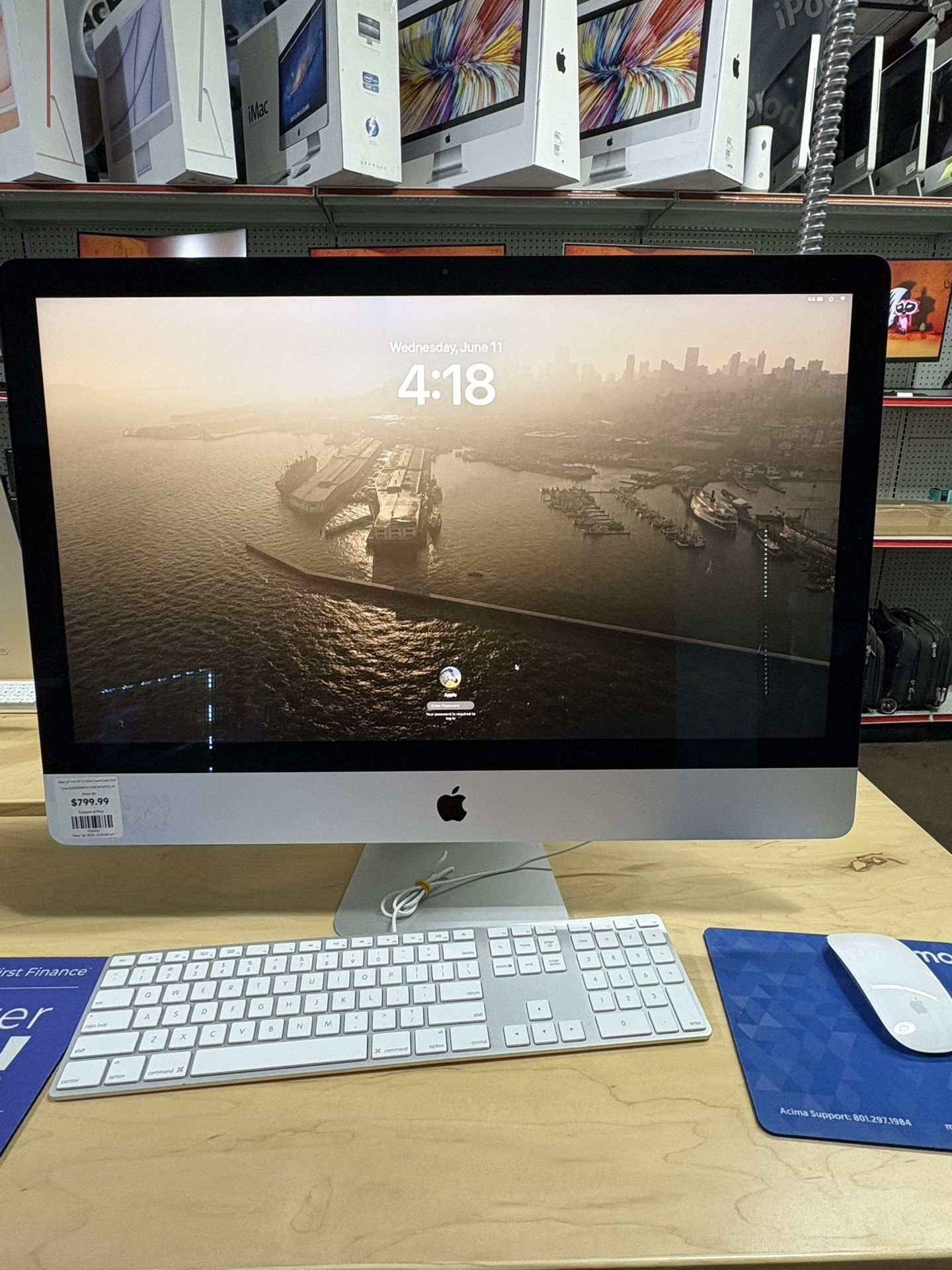 iMac 27 inch 5K 3. 1 Ghz Comet Lake Intel Core i5 8GB/256GB 2020