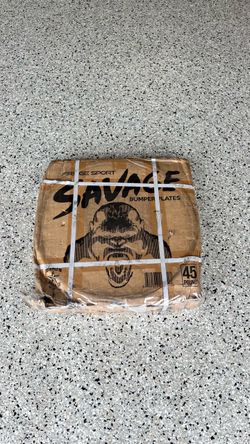 Fringe Sport Savage 45 lb bumper plate