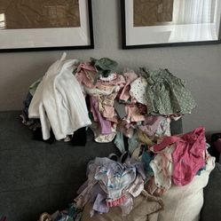 Baby Girl Clothes Newborn 0-3 3-6 