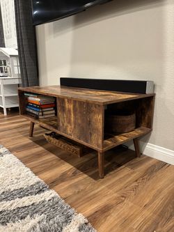 Mid Century Coffee Table or Small entertainment media stand