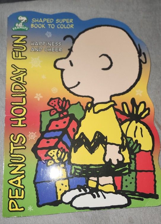 Peanuts Holiday Fun Coloring Book