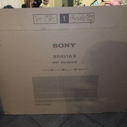 Sony 65" Class BRAVIA 9 Mini LED QLED 4K UHD Smart Google TV (2024). 