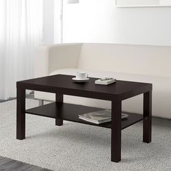 $20.00/Coffee table, black-brown, 35 3/8x21 5/8 " 
