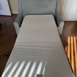 Infinity Sky 50" Wide Convertible Loveseat and Half Sleeper