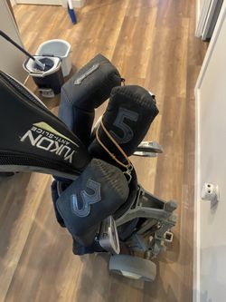 Nancy Lopez Used Womens Golf Set W/ Bag Cart Included.