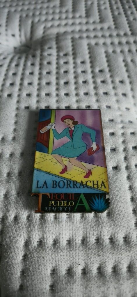 Loteria La Borracha Magnetic Souvenir