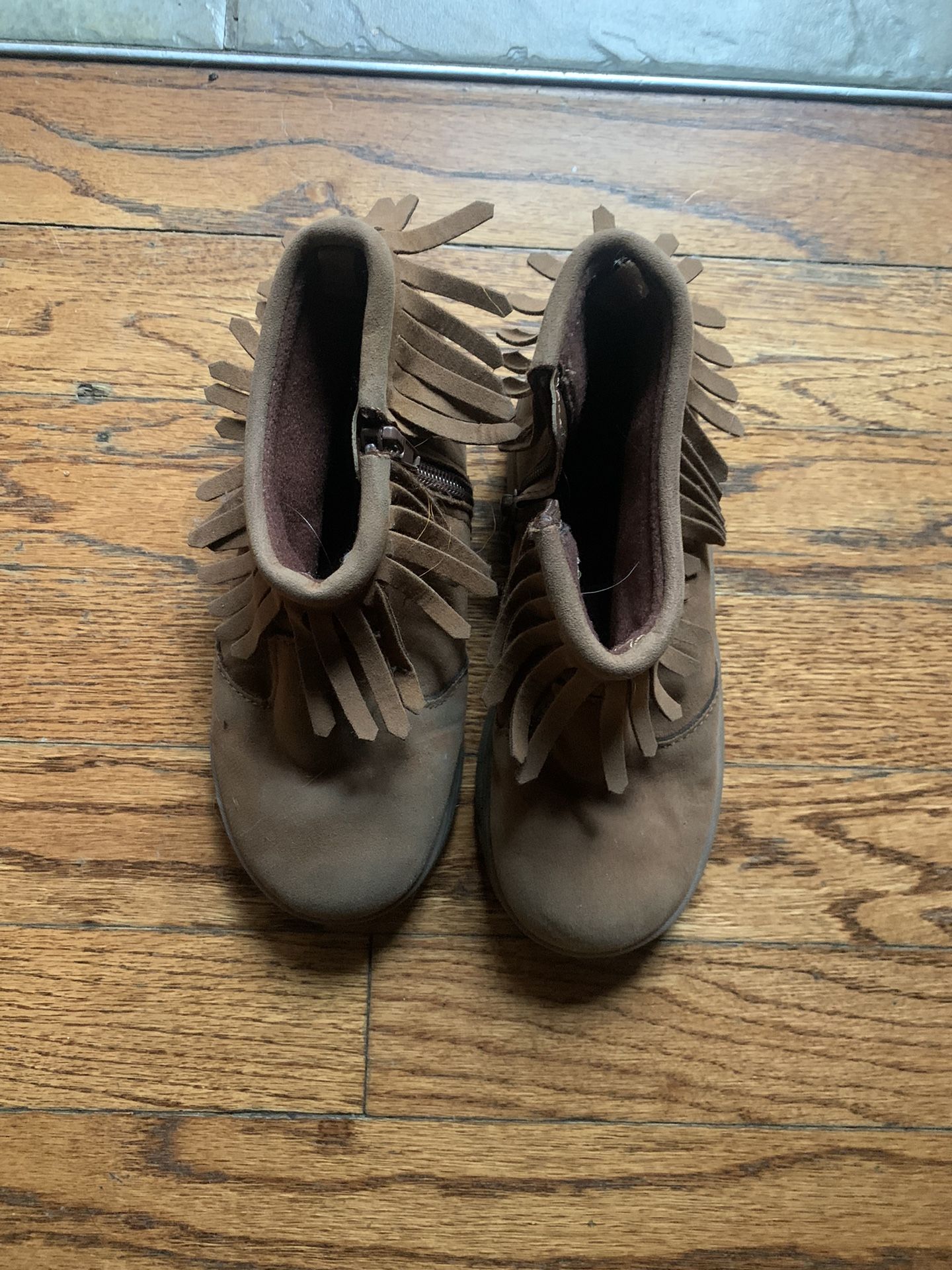 Toddler Fringe Boots