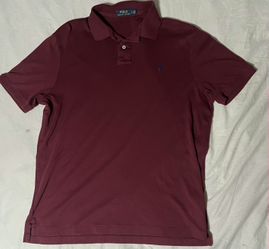 Ralph Lauren Polo Men Size Large Burgandy