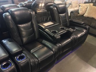 2PC Power Recliner Sofa and Loveseat Set Sale