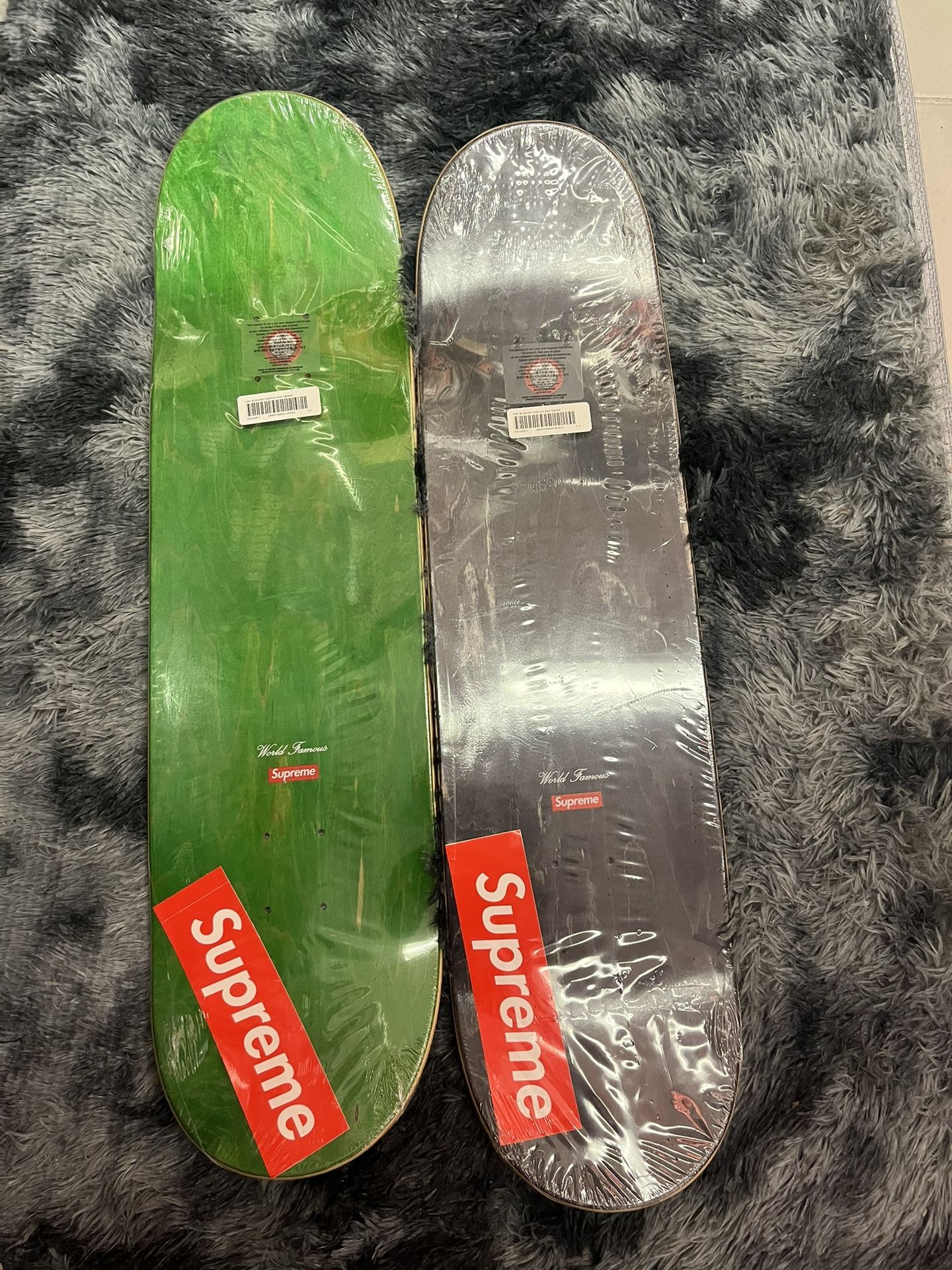 Supreme Neil Blender Cheetah Skateboard Deck