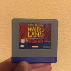 Nintendo virtual Boy Wario land 