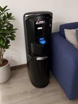 Primo Black Bottom-Loading Water Dispenser – Hot & Cold