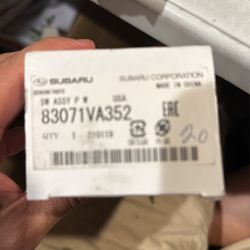 2016-2021 Subaru Wrx Or Sti Window Master Switch