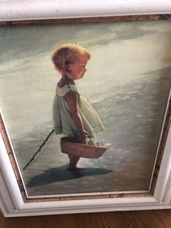 Cute girls painting
