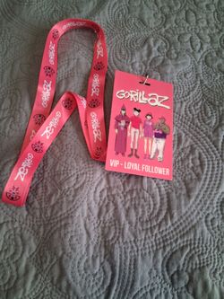 Gorillaz cracker island vip pass : loyal follower