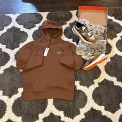 Hoodie Size L Cut Small , UA Shoes Size 9.5 New 