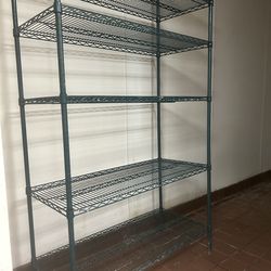 Restaurant storage metal shelve Rack with 6 shelves