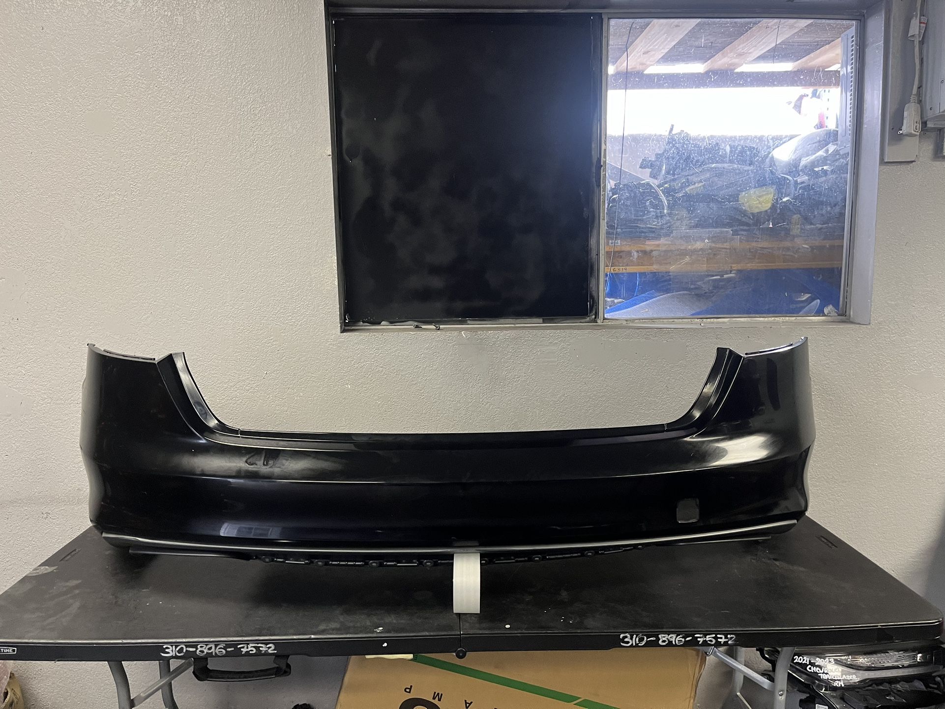 2013-2014-2015-2016 AUDI A4 S-LINE REAR BUMPER OEM USED