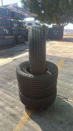 4 llantas 245-75-16 LT