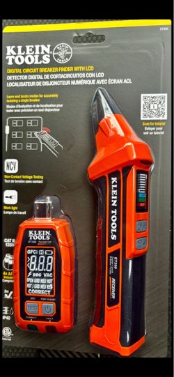 Klein Tools ET350 Digital Circuit Breaker Finder with LCD