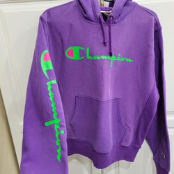 Champion Purple Hoodie
