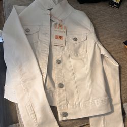 White Jean Jacket 