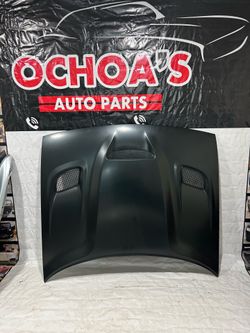 Dodge Challenger hood 2015 and 2016  and 2017 and 2018 and 2019 and 2020 and 2021 and 2022 and 2023  hood front