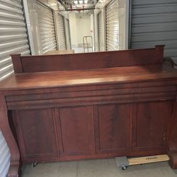 Cherry Wood Hutch