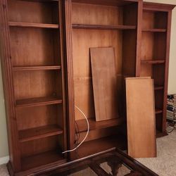 Bookshelves Or Can Be Used As Entertainment Center