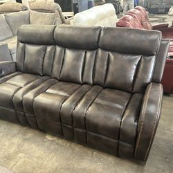 Leather Sofa 