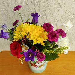 Flower Arrangement For Mother's Day Roses Bouquet 