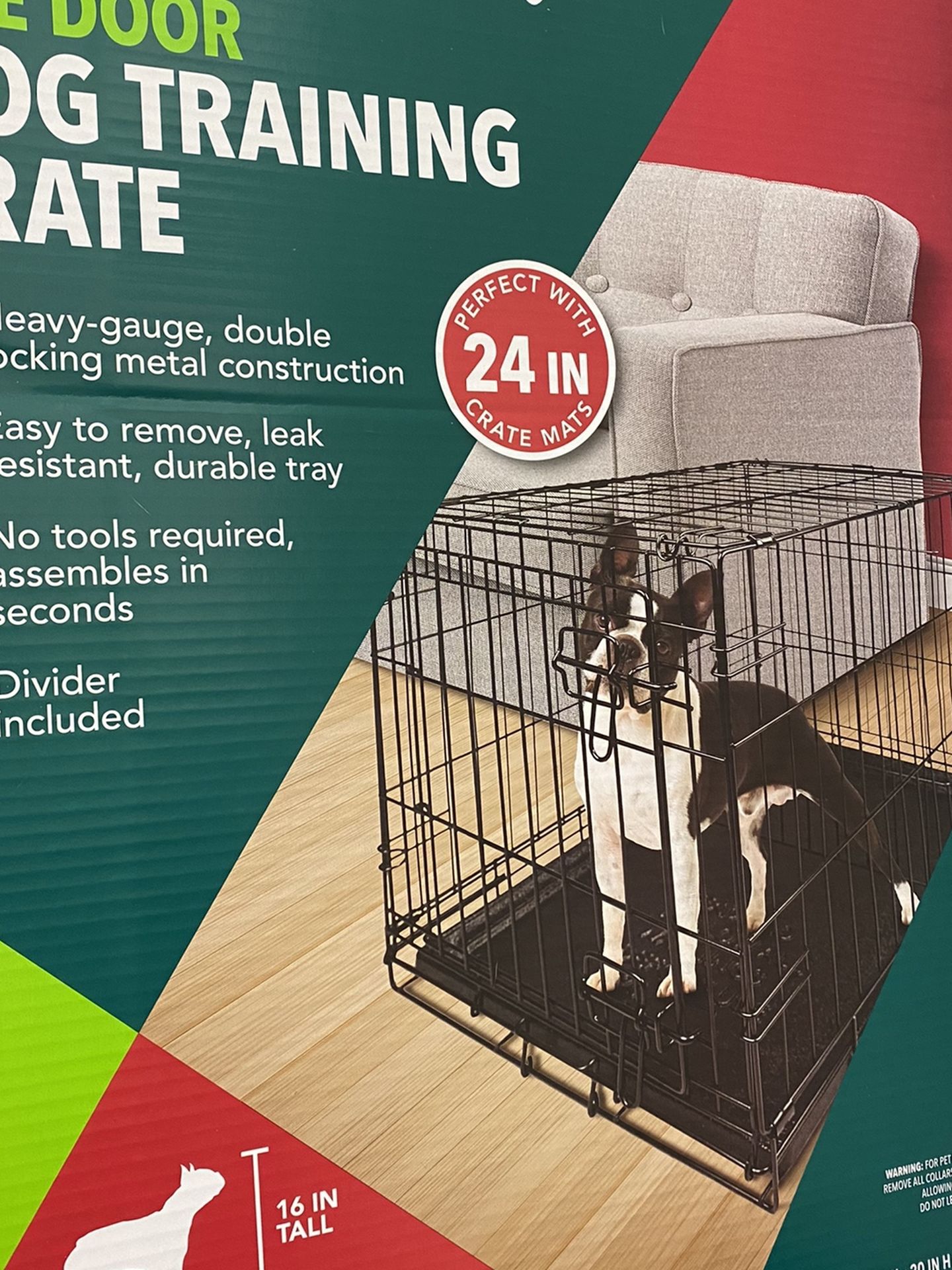 New Never Open Dog Crate Small