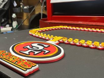 San Francisco 49ers 3D Printed Chain Necklace