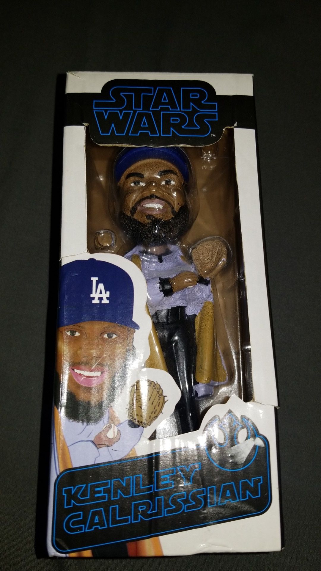LA Dodgers, kenley calrissian star wars bobblehead