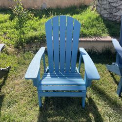 New Turquoise All Weather Traditional Adirondack Chair All Weather