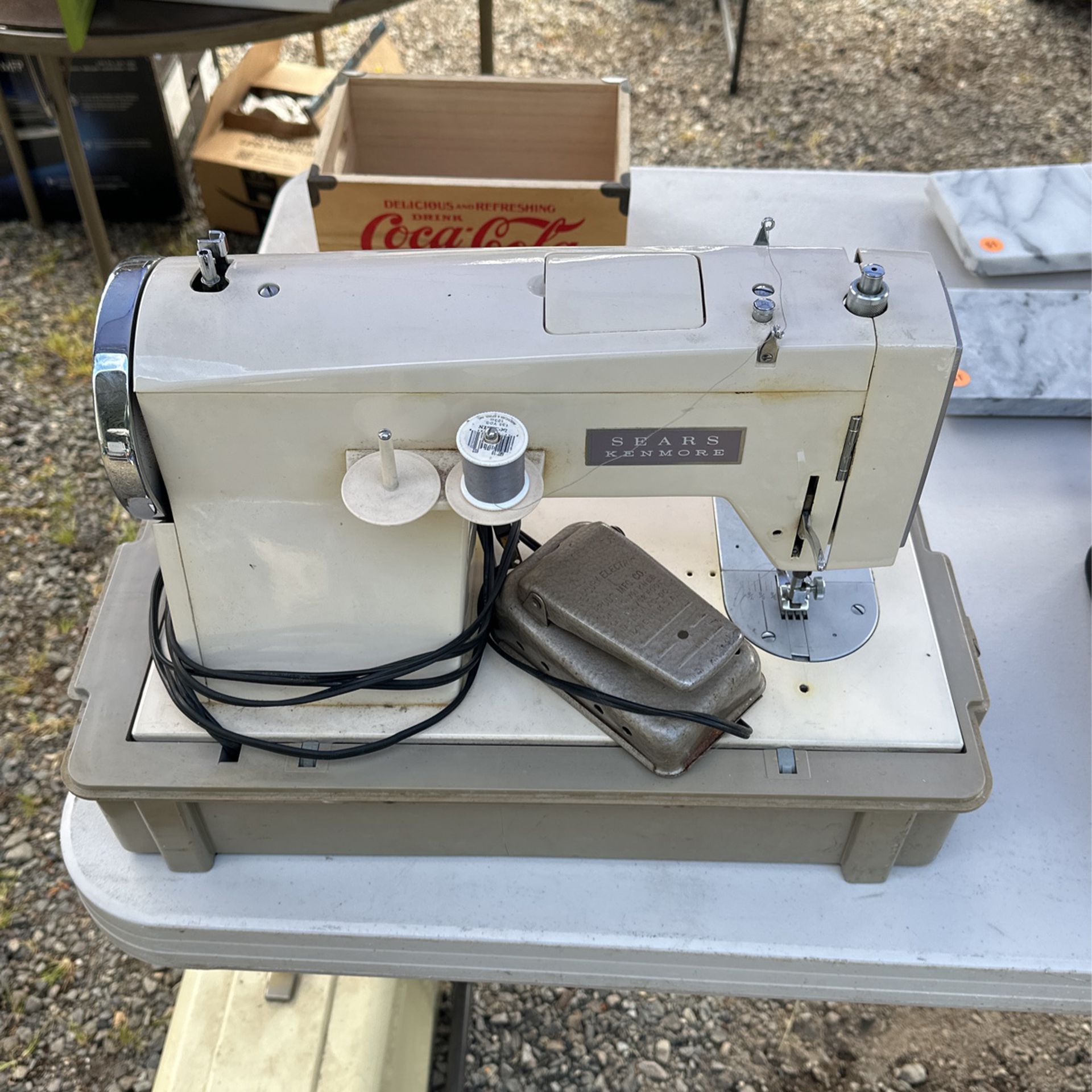 Kenmore Sears Roebuck and Co Sewing Machine 