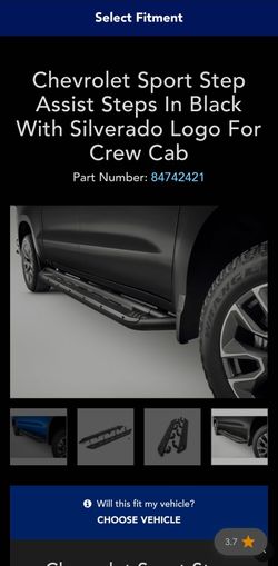 2019–2026 Chevrolet Silverado 1500 OEM Running Boards / Step Bars